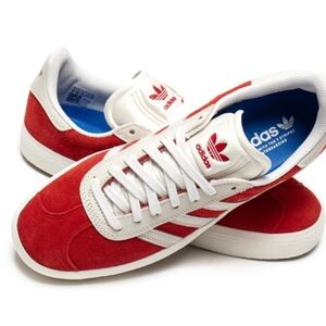 2024 Adidas Gazelle 'Scarlet Chalk White' Sneakers